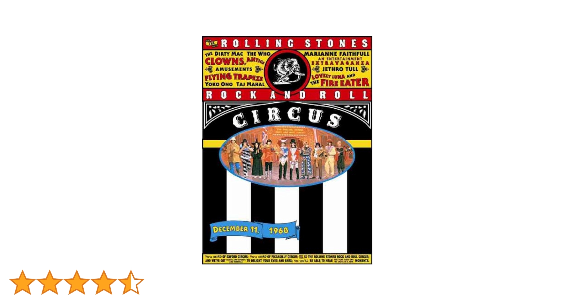 Amazon.co.jp: ロックン・ロール・サーカス [DVD] : ザ